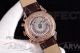 Perfect Replica Omega Speedmaster Rose Gold Smooth Bezel Leather Strap 42mm (6)_th.jpg